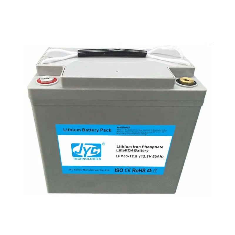 Rechargeable Li-ion Lipo Battery Pack 11.1V 50Ah Cycle Life >1000 cycles for Solar Battery Bank System 1