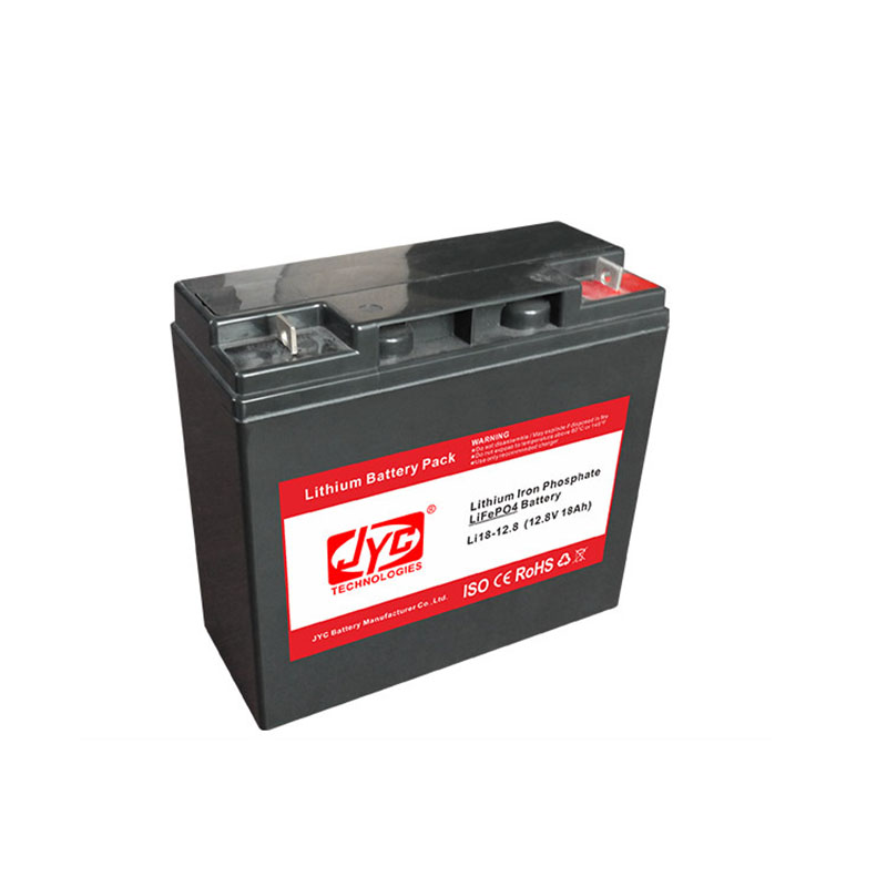 Cycle Life Lithium Ion Lipo Lifepo4 Battery >2000 Cycles @1C 100%DOD 12.8V 18ah 12V JYC Battery 5