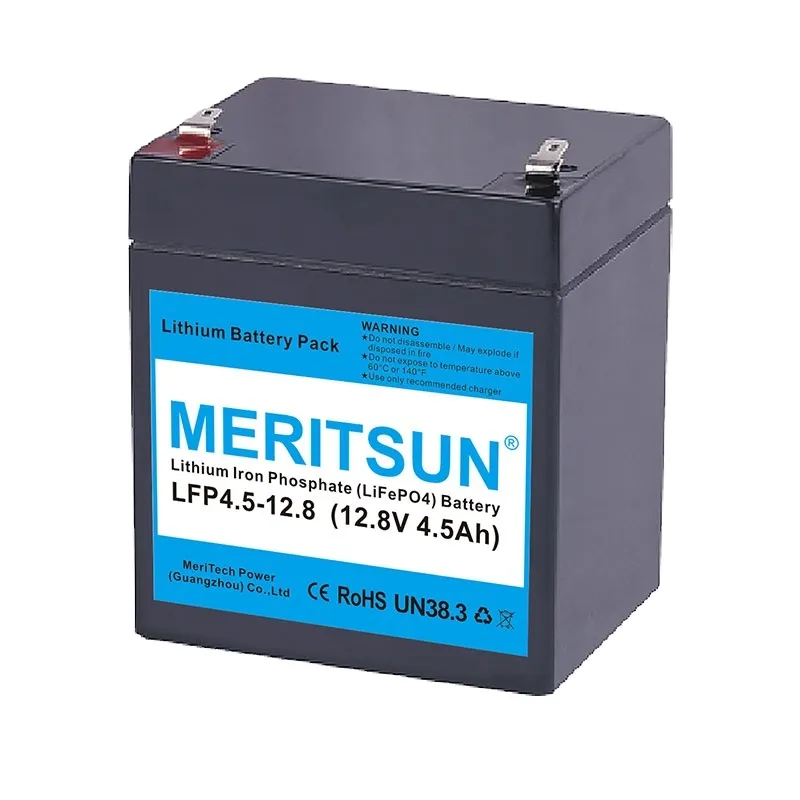 Cycle Life >2000 cycles @1C 100%DOD 12.8V 4.5Ah Small Lithium ion Polymer LiFePO4 LiPO VRLA Standard Size Battery 1