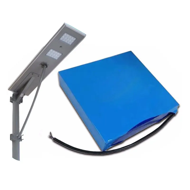 All in one Integrated Solar Street Light 12V 20Ah Li-ion Li-polymer Ternary Capacity Type Lithium Battery 1