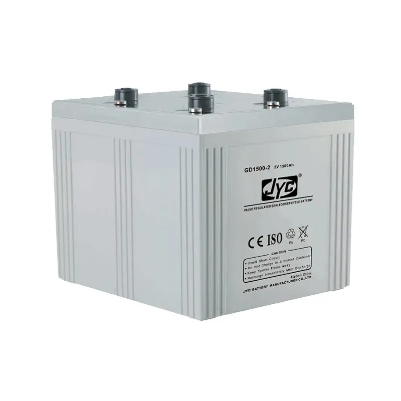 Maintenance Free Sealed Deep Cycle Battery 2v 1500ah Solar Battery for Solar System 1