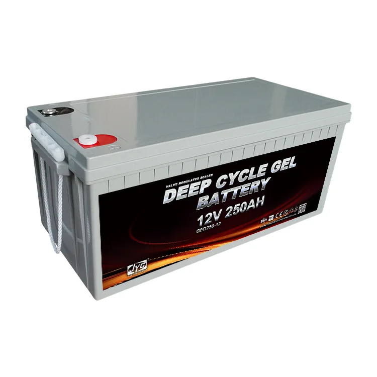 High standard 12v deep cycle gel solar batteries 250ah 1