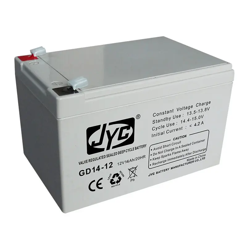Hot quality 12v 14ah deep cycle battery 1