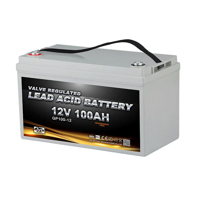 Maintenance Free Sealed Solar Gel Battery 12v 100ah Lead Acid Battery 1