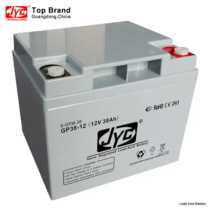 Maintenance Free Sealed UPS Battery 12v 38ah 20hr Lead Acid Battery 1