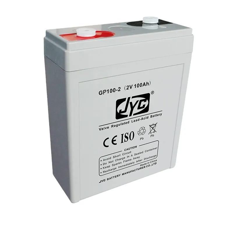 JYC 2V 100Ah AGM Gel Lead Acid Battery 6S1P Formed Solar UPS Deep Cycle Battery 12V 100Ah 1