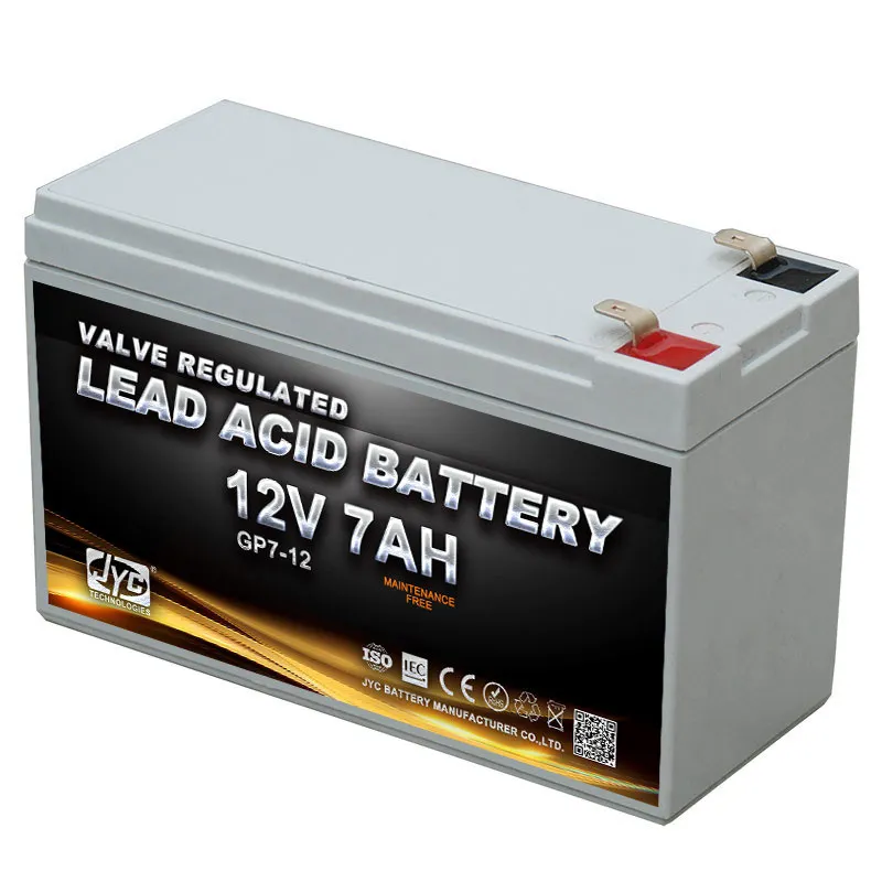 12v sealed lead acid battery mf battery recharge battery 12V 7AH 1