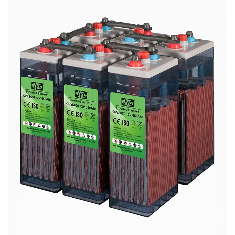 Solar UPS Telecom Flooded OPzS Battery 2V 500Ah 600Ah 650Ah 1000Ah 2000Ah 3000Ah 1