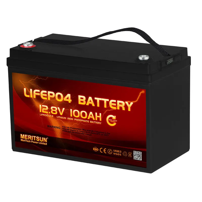 Lifepo4 12v 100ah Deep Cycle Lithium Ion Battery 1