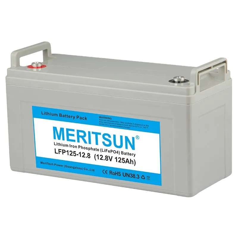 LiFePO4 12.8V 12V 125Ah Li ion Rechargeable Lithium ion Battery Pack 1