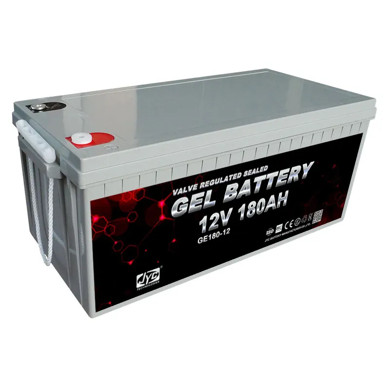 Newest Maintenance Free Gel Solar Battery 180Ah 12v 1