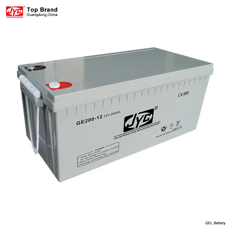 Solar UPS Inverter Battery China Supplier Best Price High Quality Deep Cycle Gel 12V 200ah 1