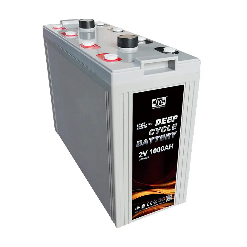 2V 1000Ah Batteries 6S1P Formed Deep Cycle Battery 12V 1000Ah for Solar Telecom 1