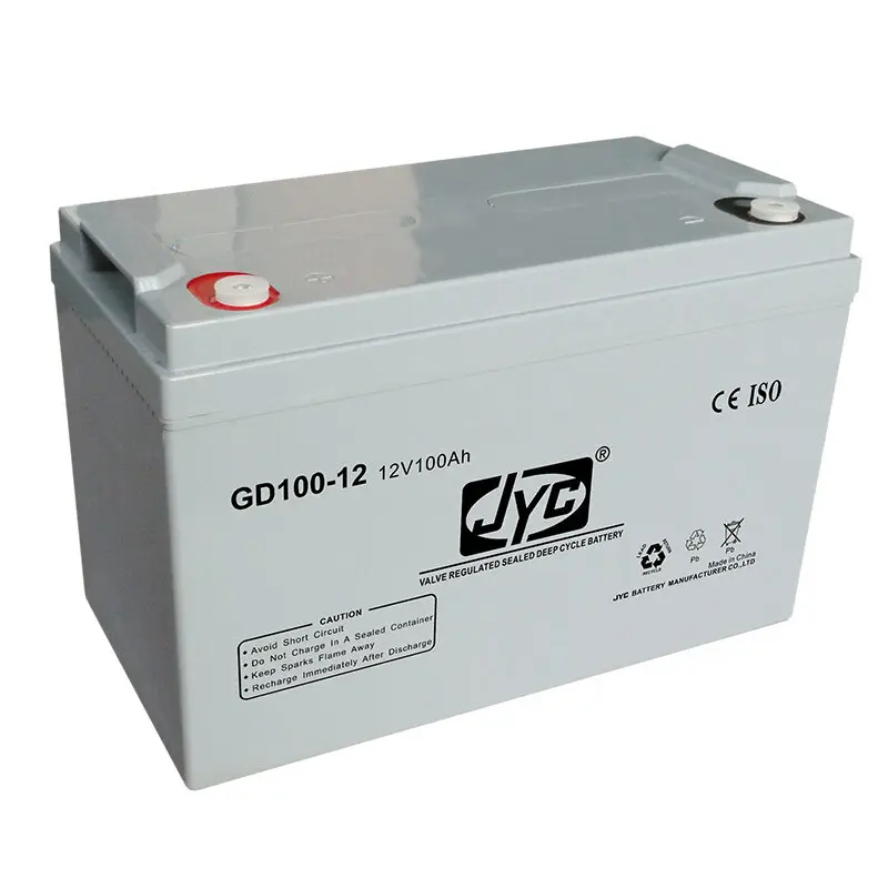 Maintenance Free Sealed Deep Cycle Solar Storage Battery 12v 100ah Lead Acid Battery 1