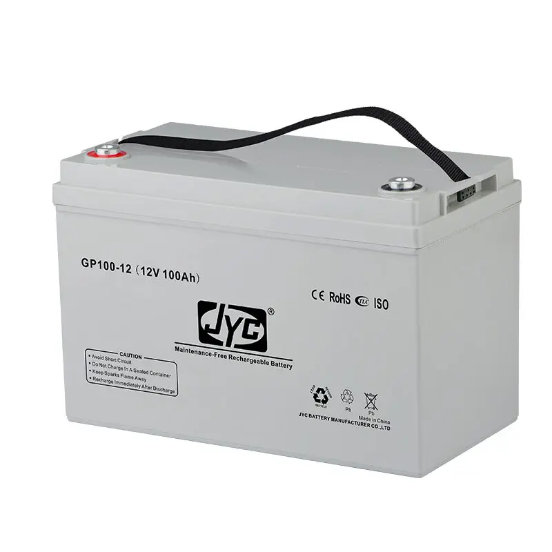 Maintenance Free Sealed Deep Cycle Gel Battery 12v 100ah Lead Acid Battery for UPS/Solar system/Backup 1