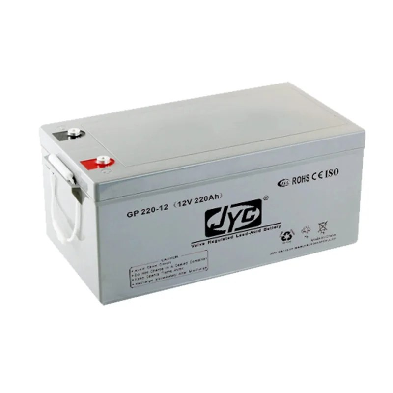 Factory direct sale sufficient capacity agm vrla battery price 12v 220ah 1