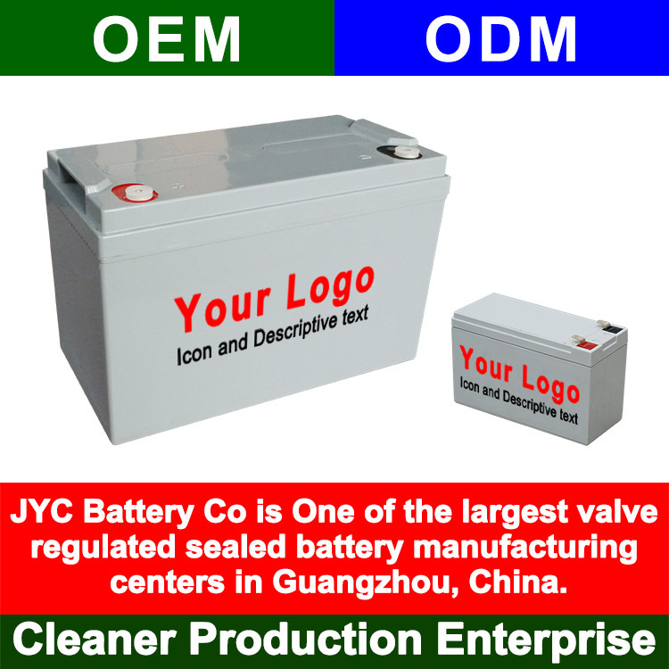 Competitive quality 12v 100ah front terminal agm battery 5
