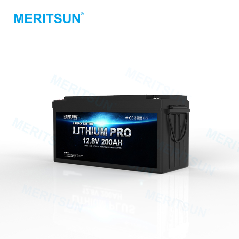 Meritsun Solar Pv Panel Battery Pack Rv Batteries 12v Lithium Ion ...