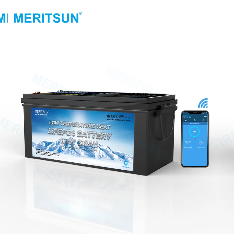 High Quality Low Temperature Heating 12V 300ah Lifepo4 Battery With Smart BMS for Solar 1