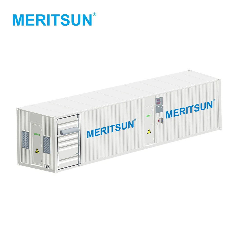 MeritSun Best-in-class sector coupling 1MWH power station for Modern battery energy storage system BESS microgrid 1