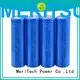 MERITSUN Brand liion 1500mah li ion battery cell drain icr 1