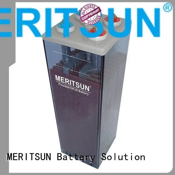 vrla gel battery terminal cycle MERITSUN Brand 1