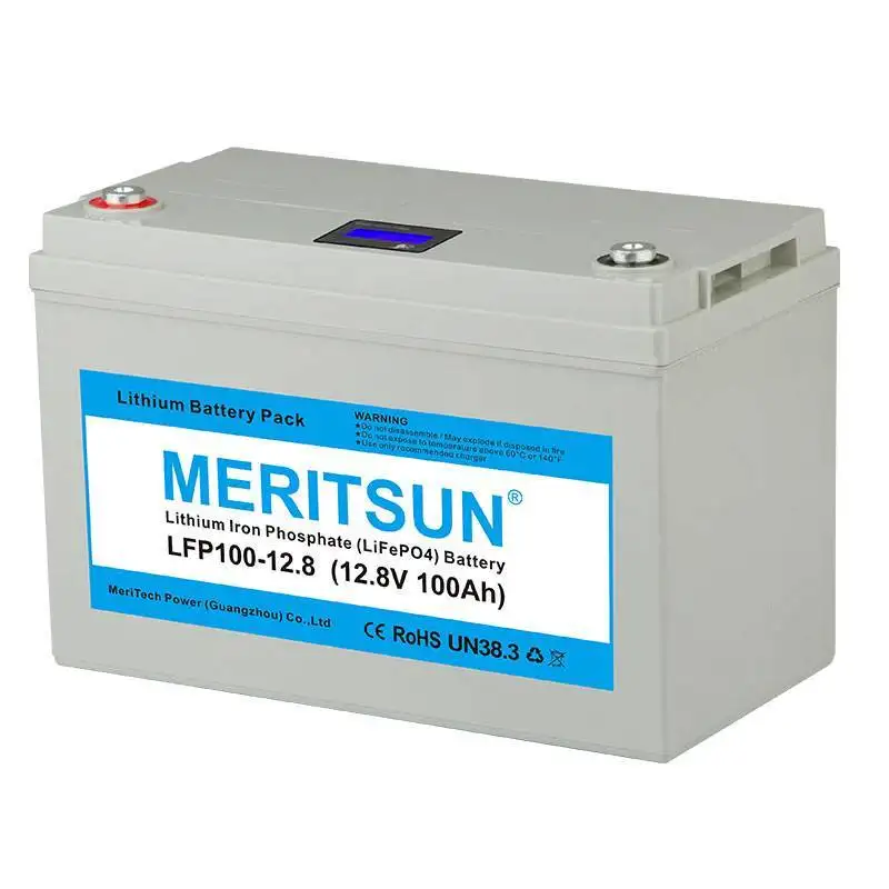 ion 200ah control app MERITSUN Brand lifepo4 battery supplier 2