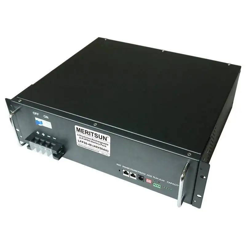 Quality MERITSUN Brand lithium 48v battery energy storage system 2