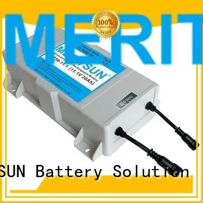 Hot lithium ion battery for solar street light life solar street light lithium battery street MERITSUN 1