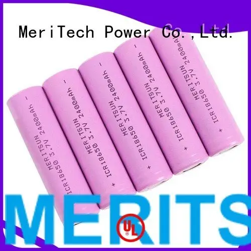 MERITSUN Brand cell liion li ion battery cell rechargeable lithium 1