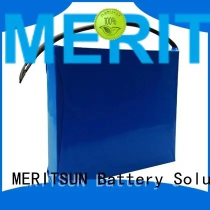 lithium ion battery for solar street light integrated solar street light lithium battery MERITSUN 1