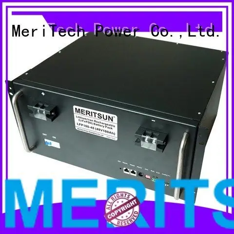 MERITSUN battery energy storage system iron energy 100ah telecom 1