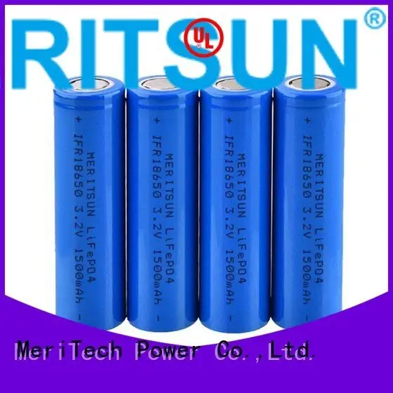 battery rechargeable li ion battery cell MERITSUN Brand 1