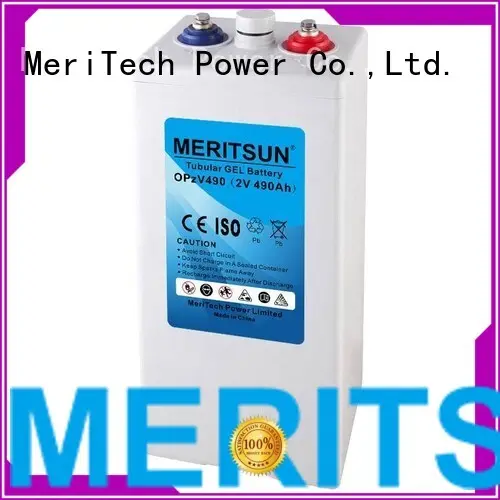 vrla gel battery vrla deep terminal MERITSUN Brand company 1