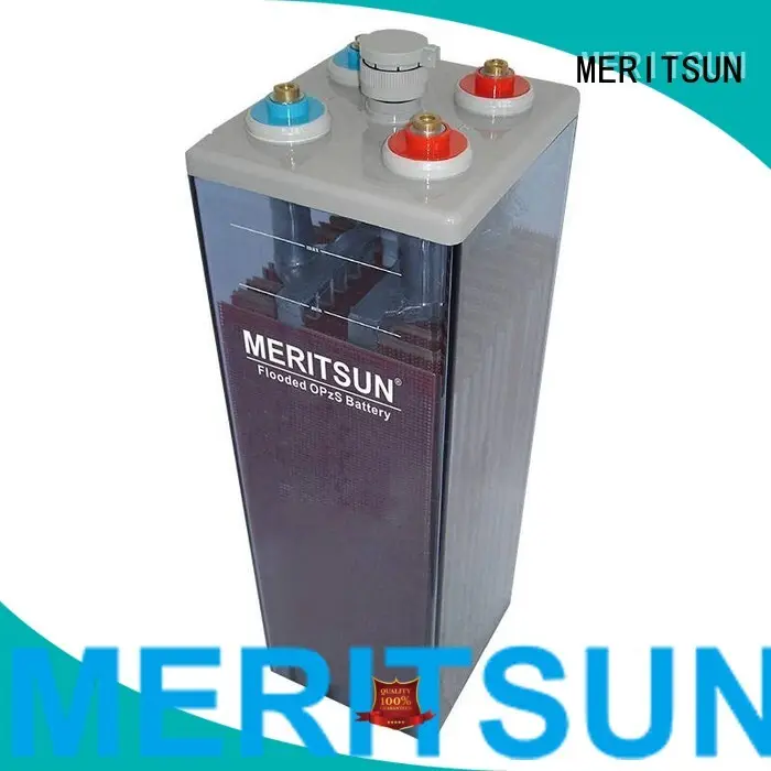 vrla gel battery opzs terminal MERITSUN Brand opzv battery 1