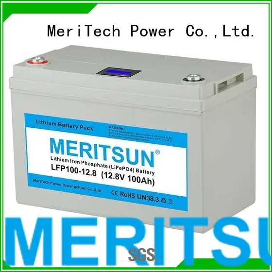MERITSUN Brand deep ion phosphate lifepo4 battery price 256v 1