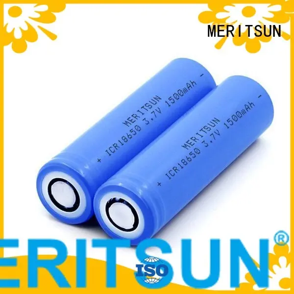 lithium ion battery cells 1500mah ion liion Warranty MERITSUN 1