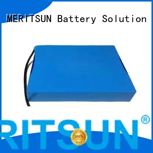 lithium ion battery for solar street light integrated light MERITSUN Brand company 1