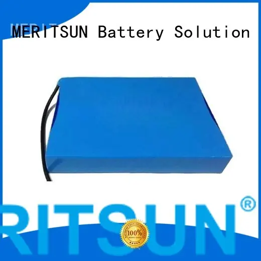 lithium ion battery for solar street light integrated light MERITSUN Brand company 1