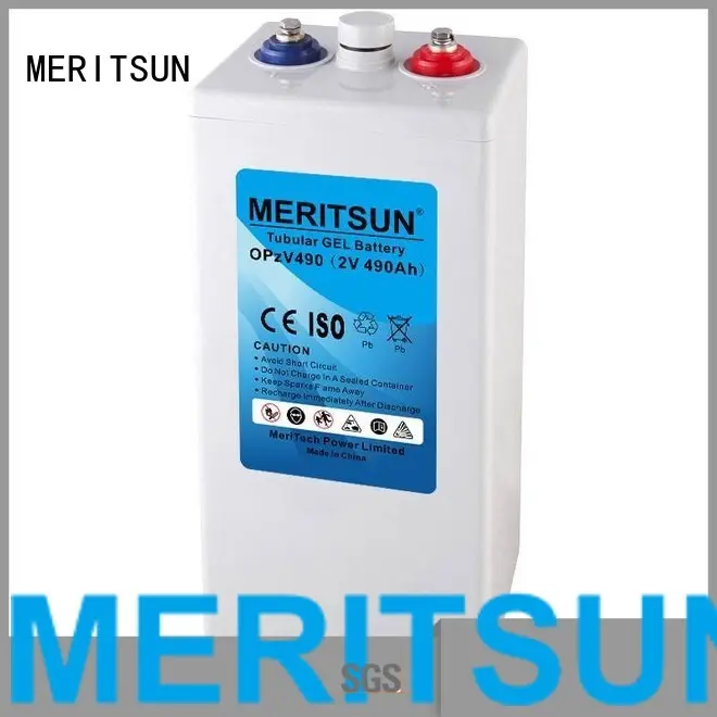 gel opzv deep opzv battery tubular MERITSUN Brand 1