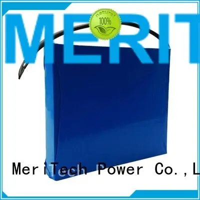 lithium ion battery for solar street light 30ah cycle solar street light lithium battery integrated MERITSUN Brand 1