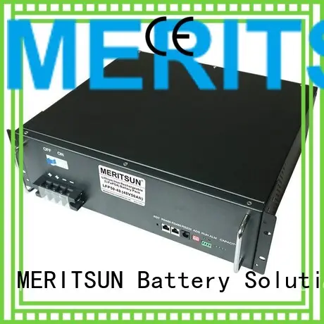 Custom telecom battery energy storage system solar MERITSUN 1