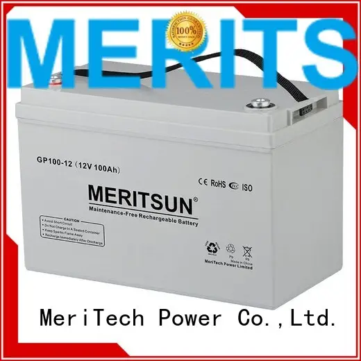 Quality MERITSUN Brand vrla gel battery vrla opzs 1