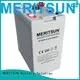 vrla gel battery tubular deep opzv battery terminal MERITSUN Brand 1