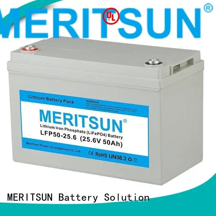 lifepo4 battery price bluetooth control Warranty MERITSUN 1