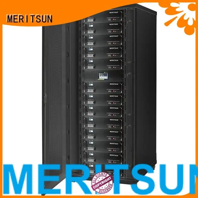 MERITSUN Brand 50ah solar energy storage system storage supplier 1