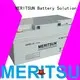 Wholesale flooded vrla gel battery MERITSUN Brand 1