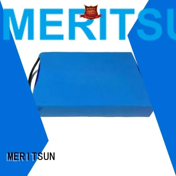lithium ion battery for solar street light lipolymer cycle MERITSUN Brand 1