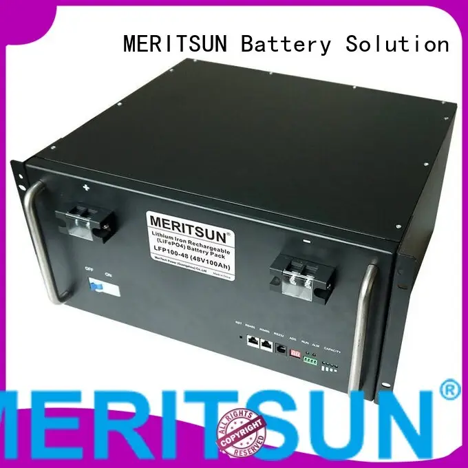 MERITSUN Brand system telecom iron solar energy storage system 1