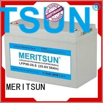 life cycles OEM lifepo4 battery MERITSUN 1